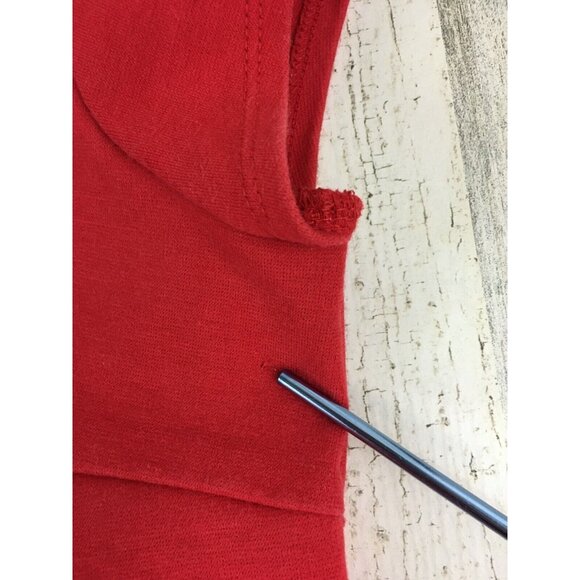 Gymboree Olivia Pig Red Dress Black Bow Short Sleeve Halloween Costume Girls 6 - Picture 6 of 13